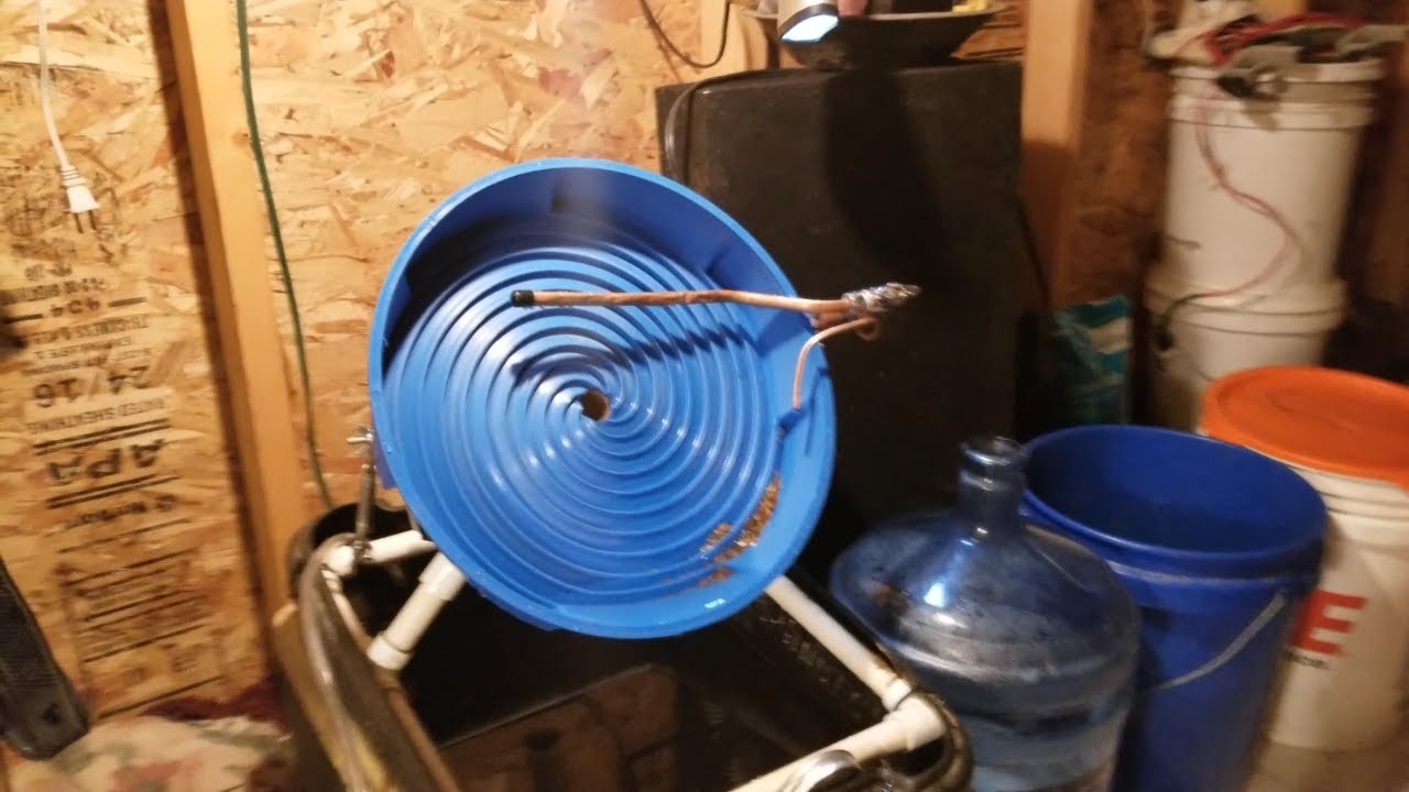 GOLD MINER Spiral Gold Panning Machine 12" Wheel! By Ryan Wehner YouTube