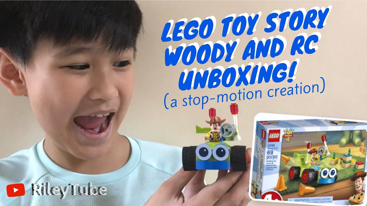 ToyUnboxingThursday 002 LEGO TOY STORY WOODY AND RC UNBOXING (Stop