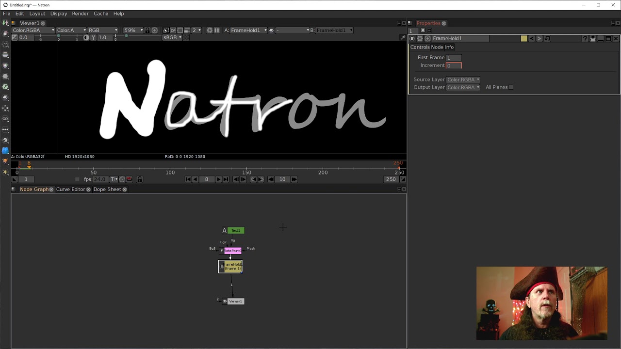 VFX with Natron - E0069 - Font Handwriting