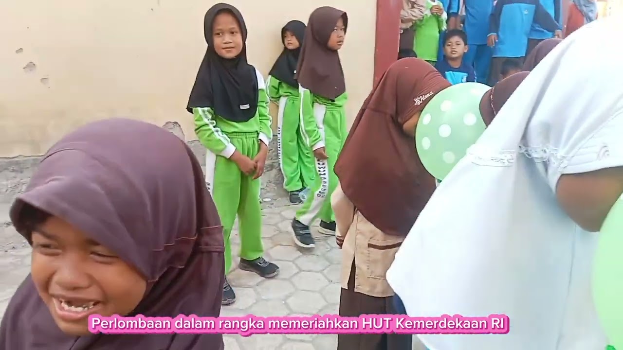 Perlombaan dalam rangka memeriahkan HUT RI yang ke-79 SDN Luwunggede 02