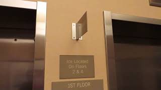KONE EcoDisc (MRL) traction elevators at the Hyatt Place, Lincoln NE