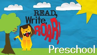 Funny Faces from the Garden | Read, Write, ROAR! Preschool Full Episode