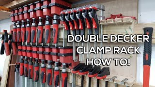 DOUBLE DECKER CLAMP RACK DAVID STANTON EASY WOODWORKING Profile