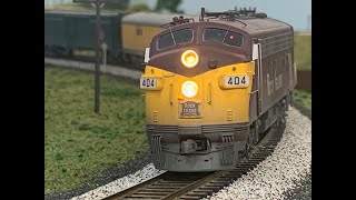 Model Railroad Operating Session, October 5, 2024