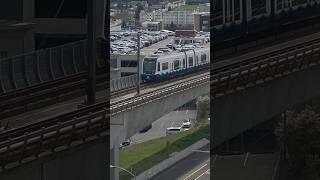 Incoming Train at Seattle-Tacoma Airport