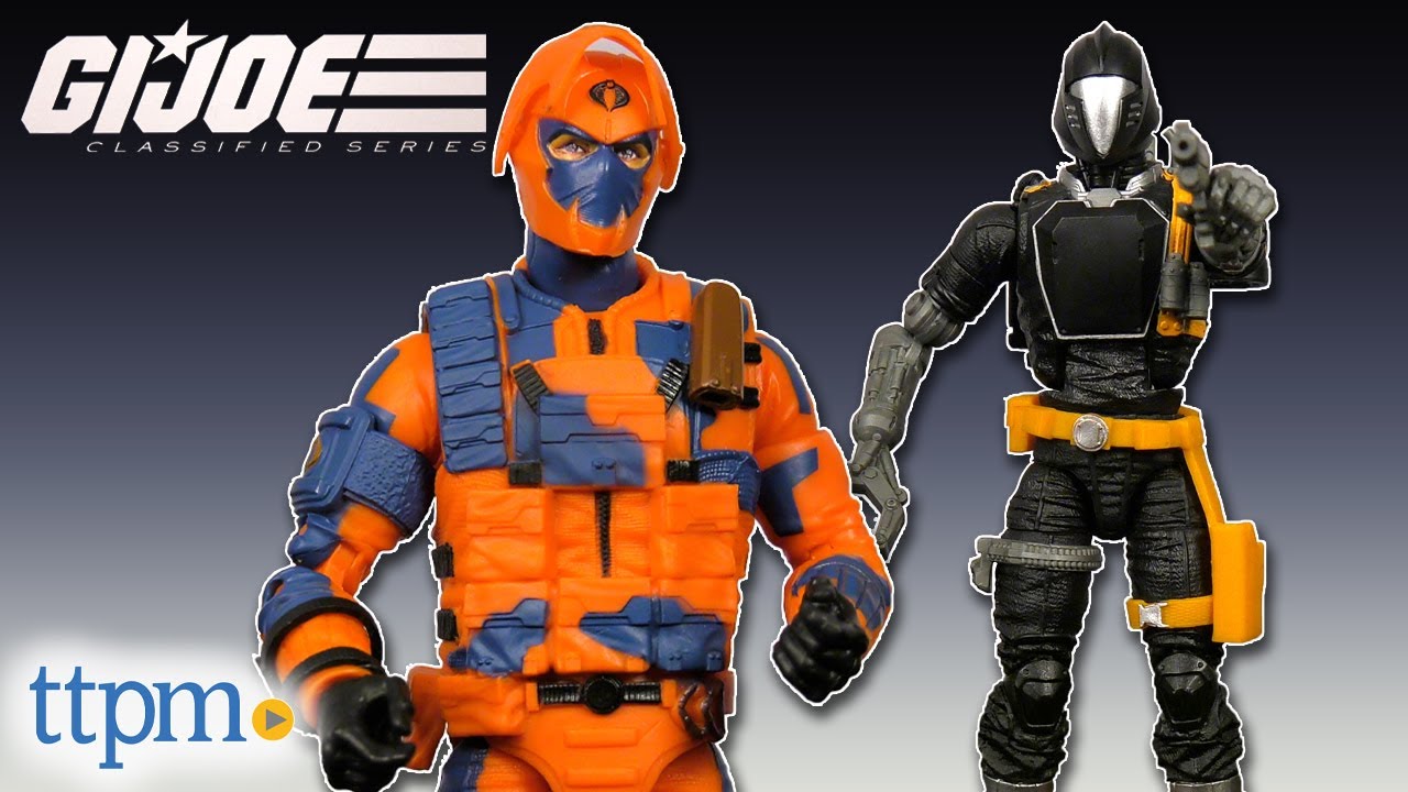 G.I. Joe Classified Series Alley Viper and B.A.T. Action Figures from Hasbro Review!