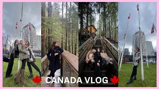CANADA VLOG | Stanley Park | Capilano Suspension Bridge #vancouver #canada