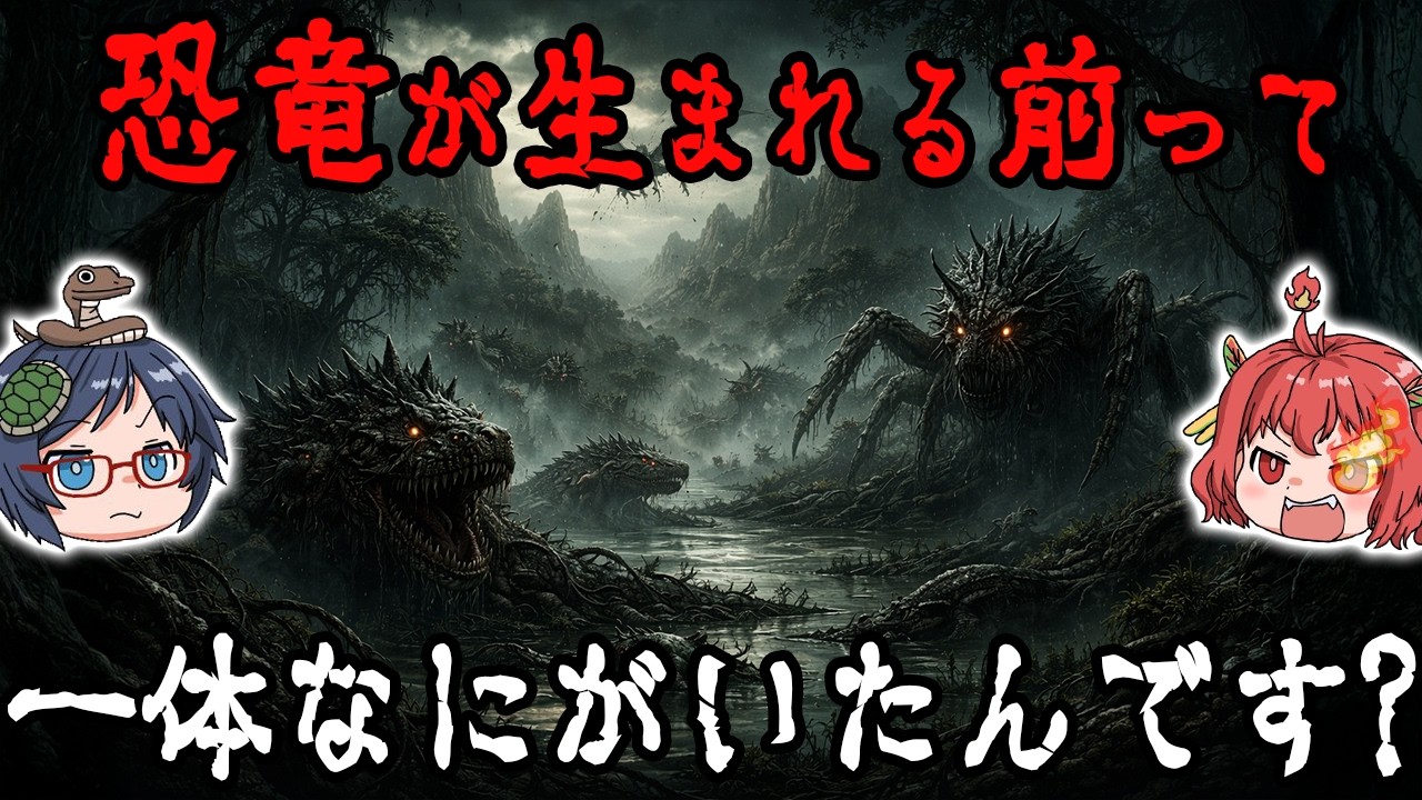恐竜が生まれる前、地球を支配していた“謎の生命体”