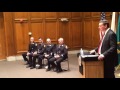Worcester Promotes Four Fire Department Officers