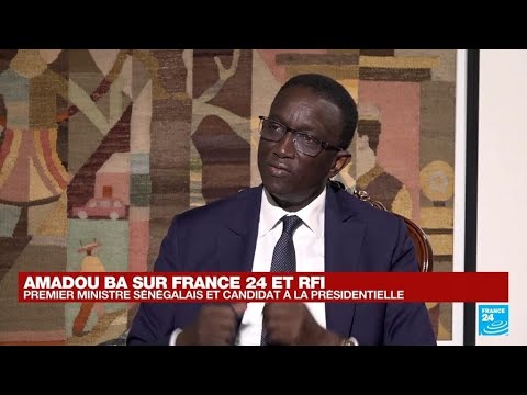 Amadou Ba, Premier ministre sénégalais : "Je vais remporter la présidentielle dès le premier tour"