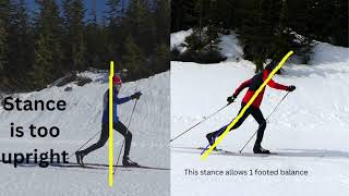 Is your Stance Hindering your Ability to Stride in Cross Country Skiing?