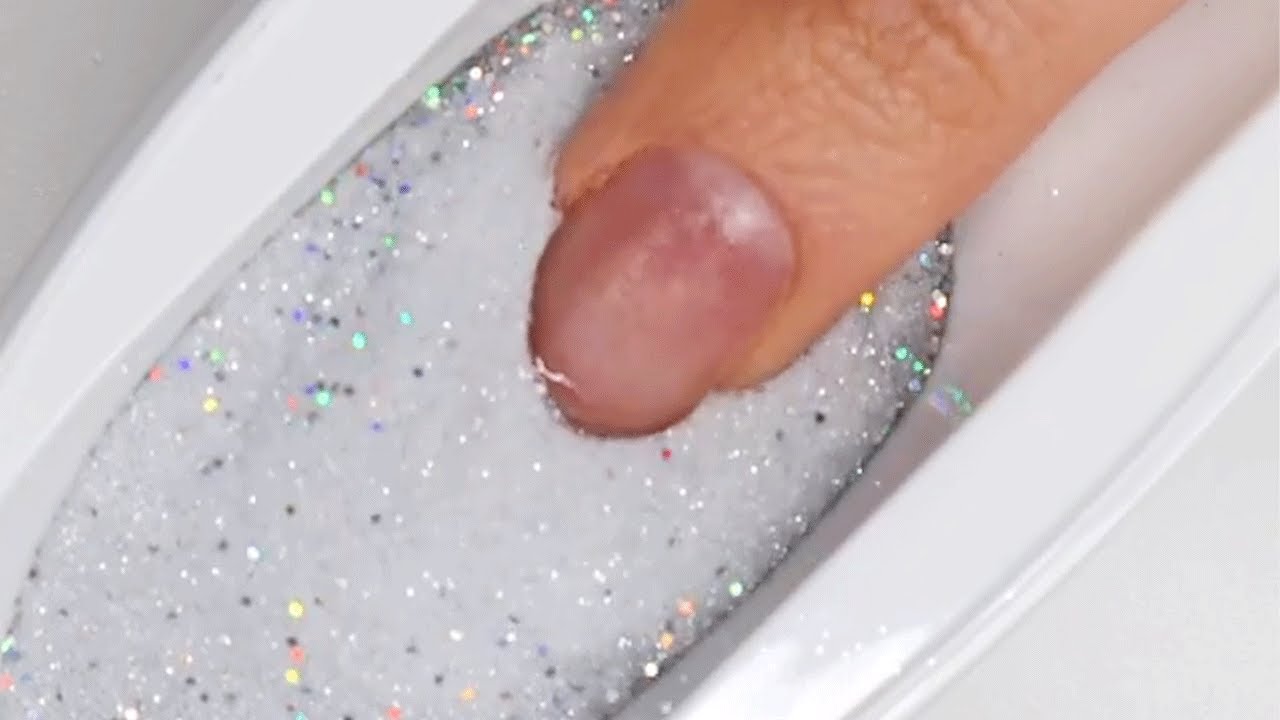 Glitter Nail Art Design