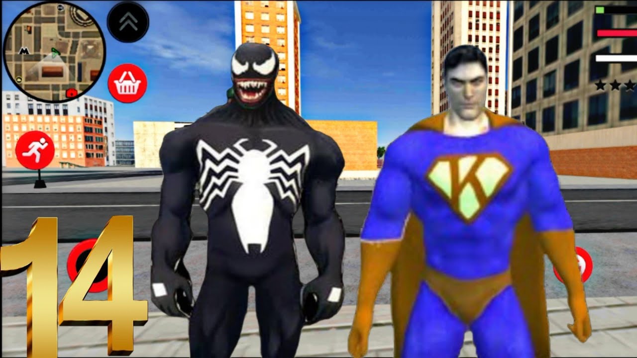Super Venmo spiderman rope hero Android Gameplay gangster city 14