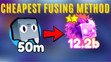 Cheapest Fusing Method to get *BLURRED EGONY* Dark Matter  LEGENDARY Roblox Pet Simulator X