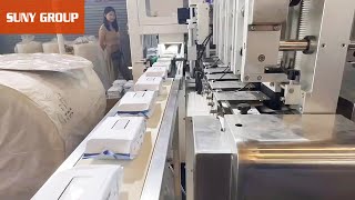 SUNY Newest Wet Wipes Making Machine (100 Pack/Min)