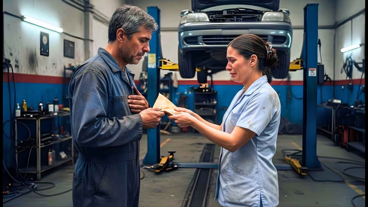 Desempleado y con apoyo solo de su esposa, el mecánico usó todos sus ahorros para abrir su taller.
