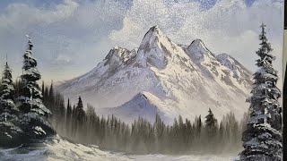 Mountain Clouds - Wet on Wet Oil Painting - YouTube