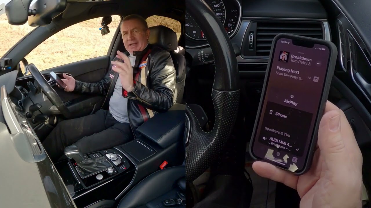 How to play music from a mobile through the bluetooth audio system in a 2017 Audi A6