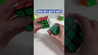 Rubik’s Cube Stuck in Jar