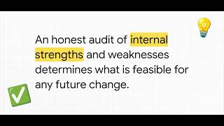 Chapter 2 - Strategic Analysis: STEEPLE, Internal Context, and SWOT
