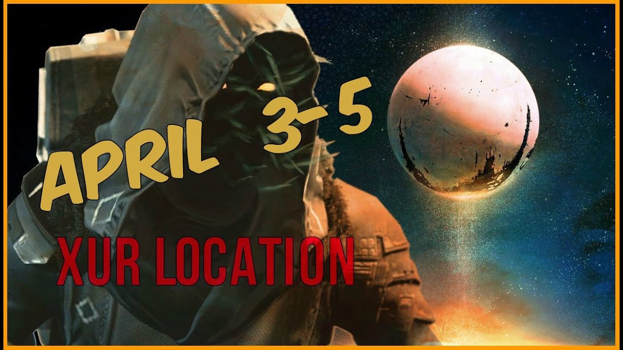 Destiny: Xur Location "DRAGON'S BREATH" ( APRIL 3 )