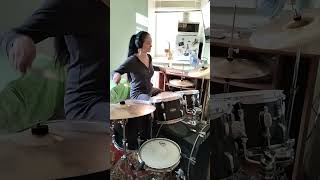 Four 8th-note ride patterns.