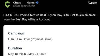Insane GTA 6 Leak