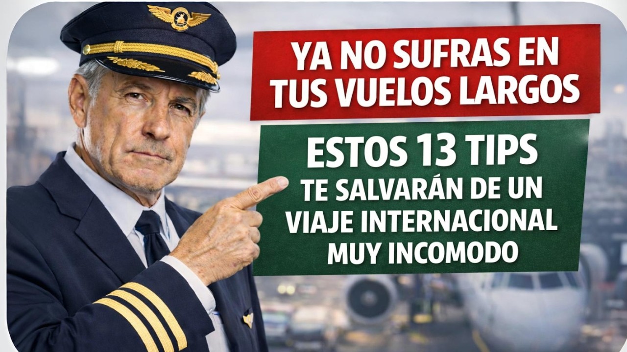 Cómo Sobrevivir Vuelos Largos Sin Sufrir | (13 Consejos que Funcionan)