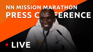 Press conference NN Mission Marathon | Eliud Kipchoge