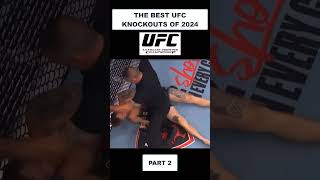 THE BEST UFC KNOCKOUTS OF 2024 PART 2🥊 #shorts #ufc #mma