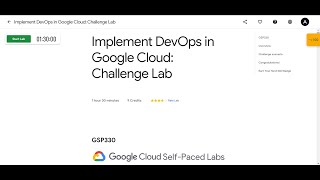 Implement DevOps in Google Cloud: Challenge Lab