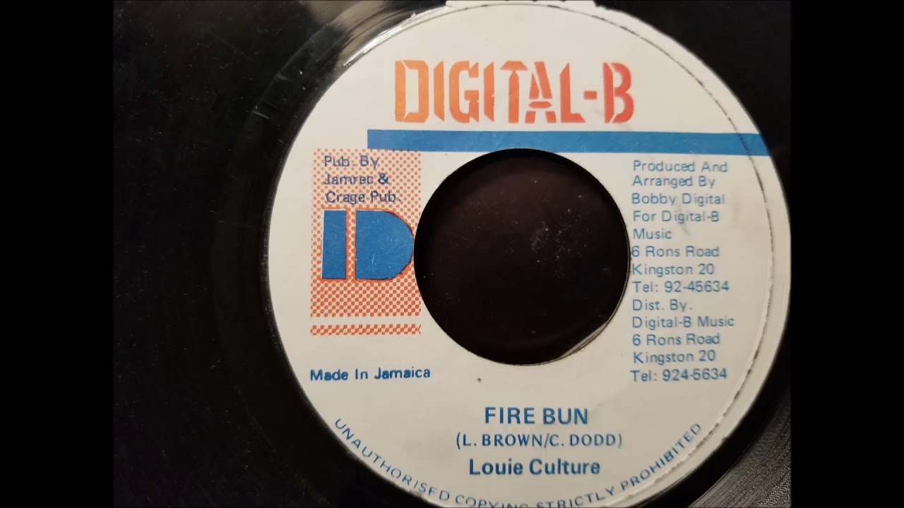 Louie Culture - Fire Bun - Digital B 7