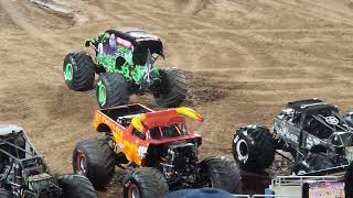 Grave Digger Freestyle run. 3/2/24