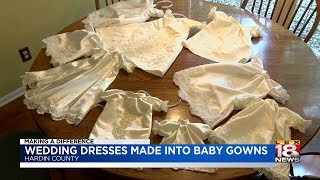 Making A Difference: Wedding Dresses Made Into Baby Gowns