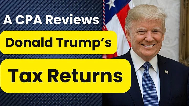 Review of Donald Trump's Tax Returns (By a Tax CPA)