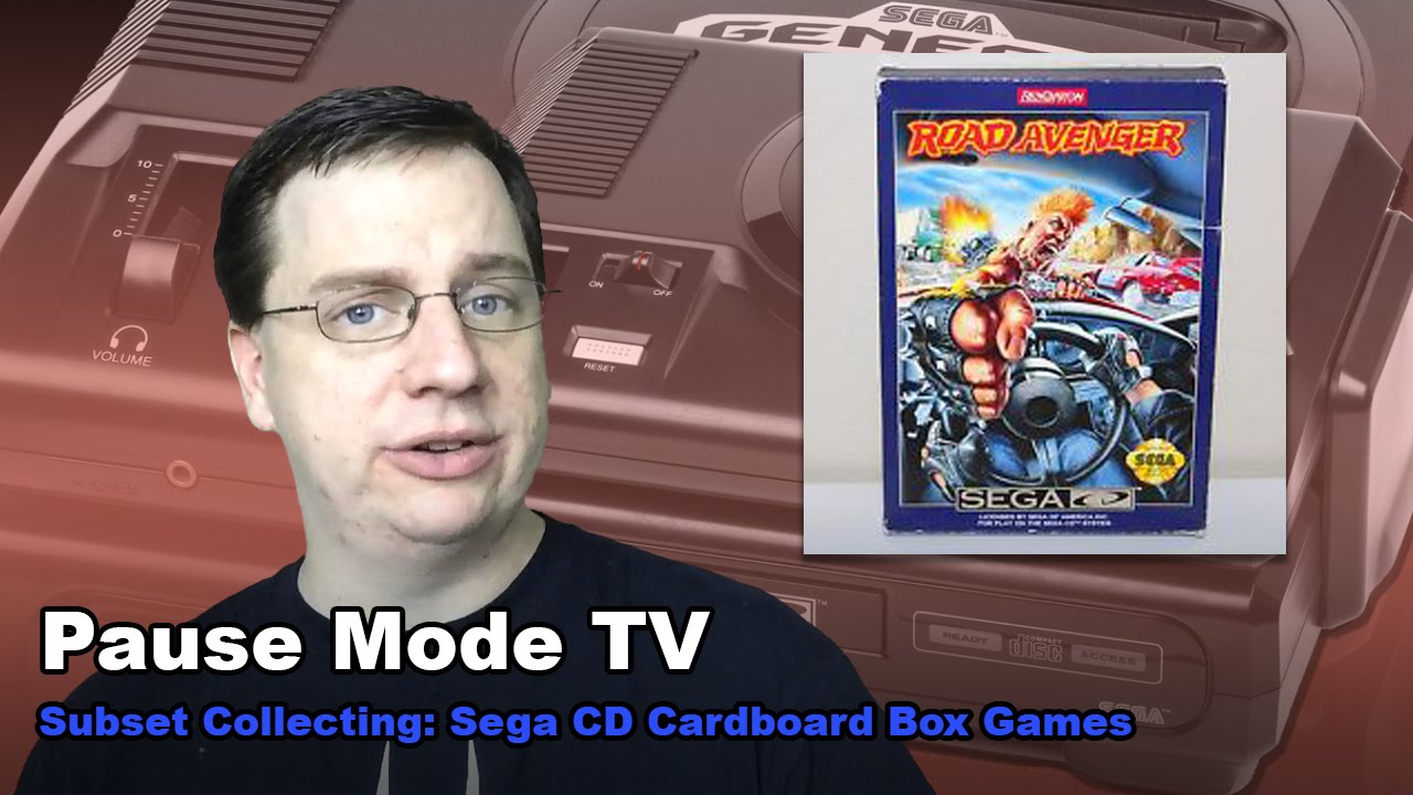 The Sega CD Cardboard Boxes Pause Mode Ep. 33 YouTube