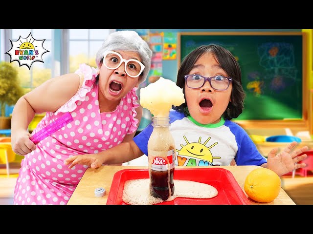 Ryan Learn Ryan Goes Back to SCHOOL! Fun Kids Learning & MORE! - Videos For Kids