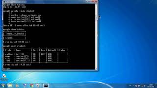 Class 12 IP  MySQL Practical Create, Insert, Select Commands  Examples Explain