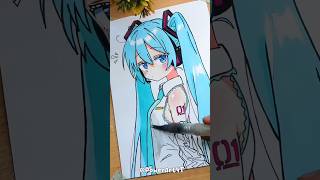 Drawing Hatsune Miku