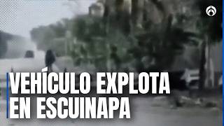 Explosión sacude Escuinapa: violencia recrudece en el sur de Sinaloa