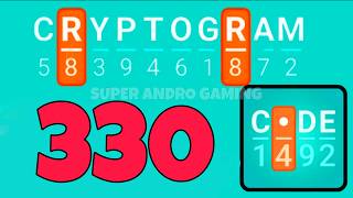 CRYPTOGRAM 330
