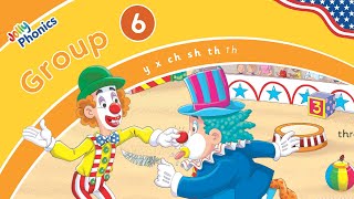 Jolly Phonics Songs – Group 6 Letter Sounds (y, x, ch, sh, th) - American English