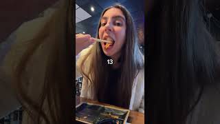 quantas peças de sushi eu como no rodízio😘🥰 #short #shorts #mahany