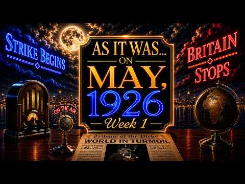 Video Audio Podcast | Britain Comes to a Halt - May 1926, Week 1