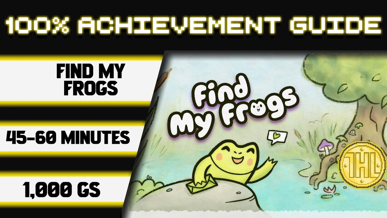 Find My Frogs 100% Achievement Walkthrough * 1000GS in 45-60 Minutes *