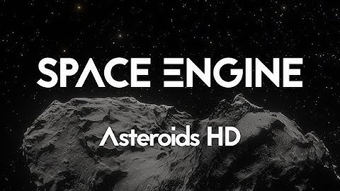 Time-lapse Space Engine - Flight of the Asteroid 4K