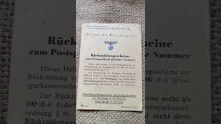 This document saw the collapse of Nazi Germany? The secret of the document 😱 #shorts