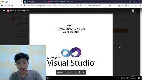 Penjelasan Sederhana tentang Modul Pemrograman Visual (Visual Basic.Net) | BANI ADAM