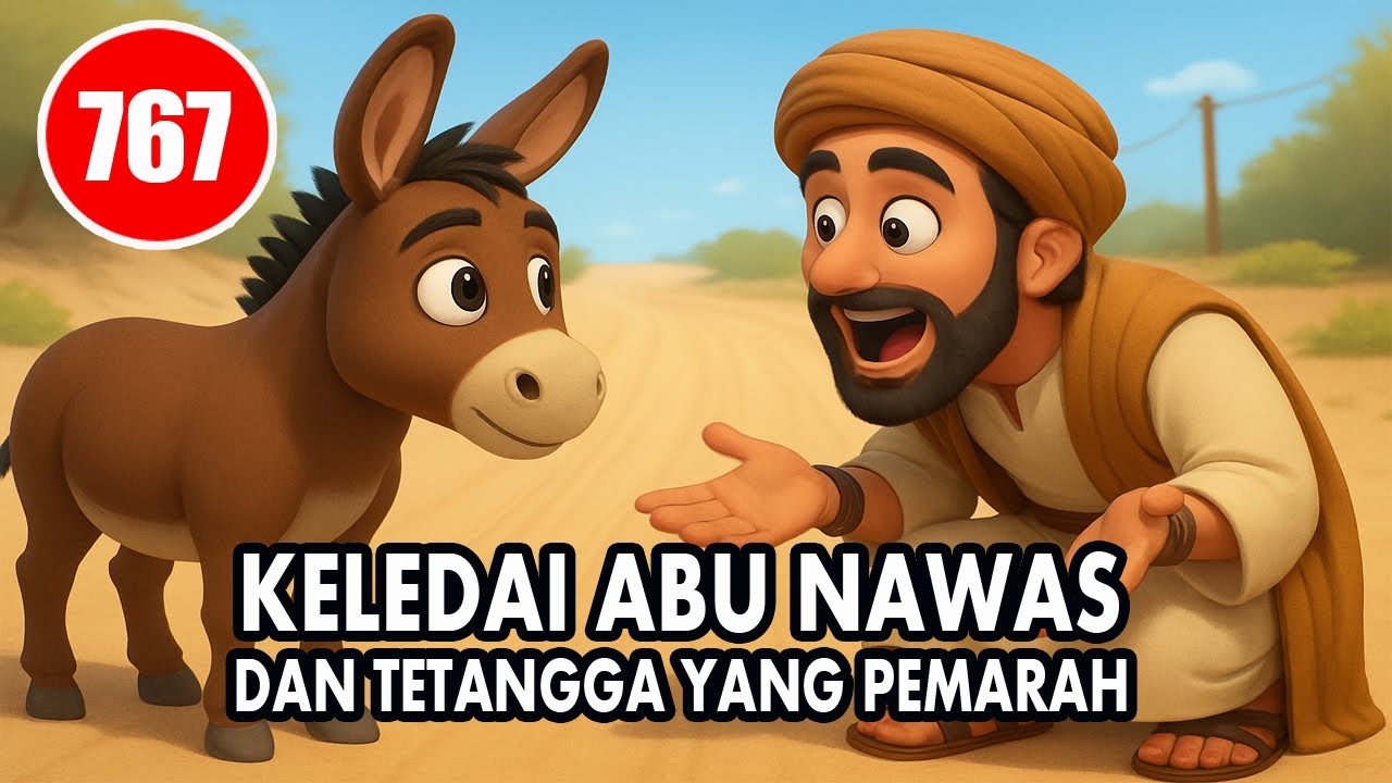 KELEDAI ABU NAWAS DAN TETANGGA YANG PEMARAH - HUMOR SUFI