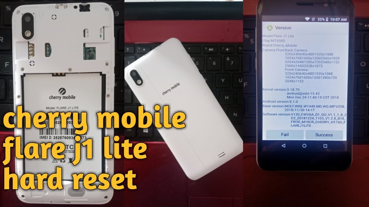 Cherry mobile Flare j1 lite hard reset